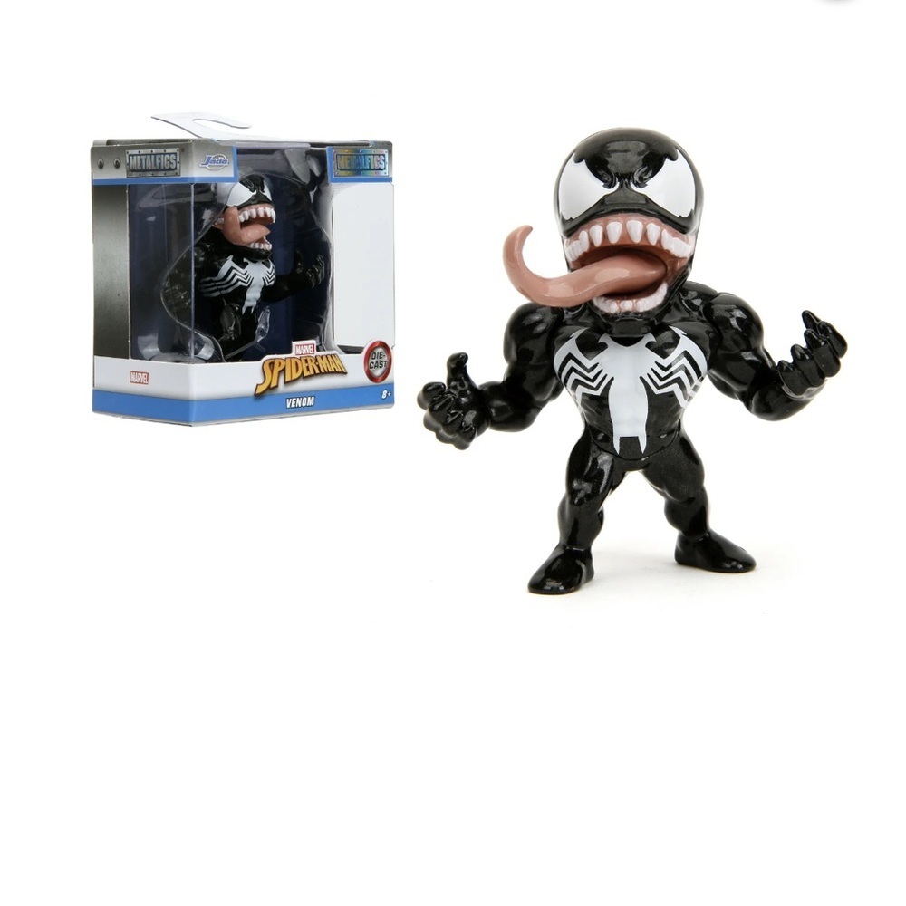 Jada Toys Marvel Spider-Man Venom Metalfigs 2.5" Figure Die-Cast Collectible